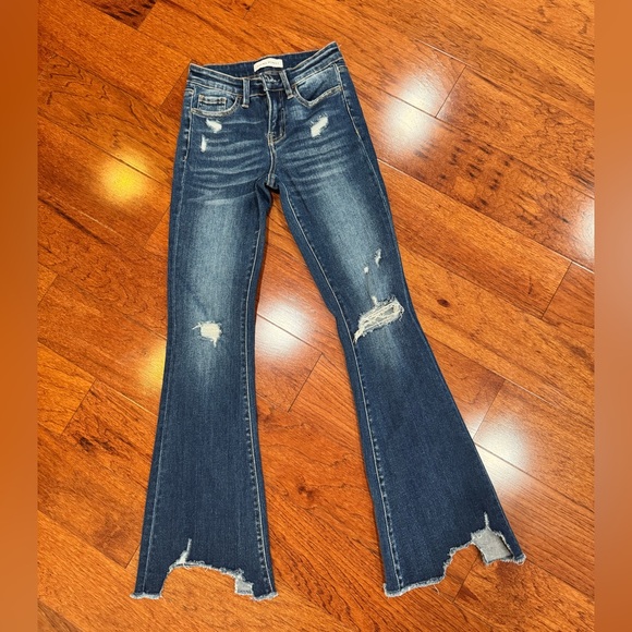 Ultra High Rise Flying Monkey Flare Jean 24 NWOT - Picture 1 of 5
